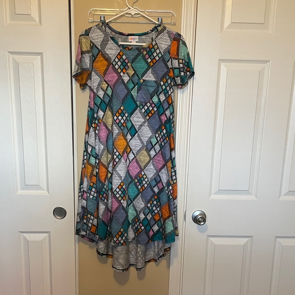 LulaRoe high- low dress